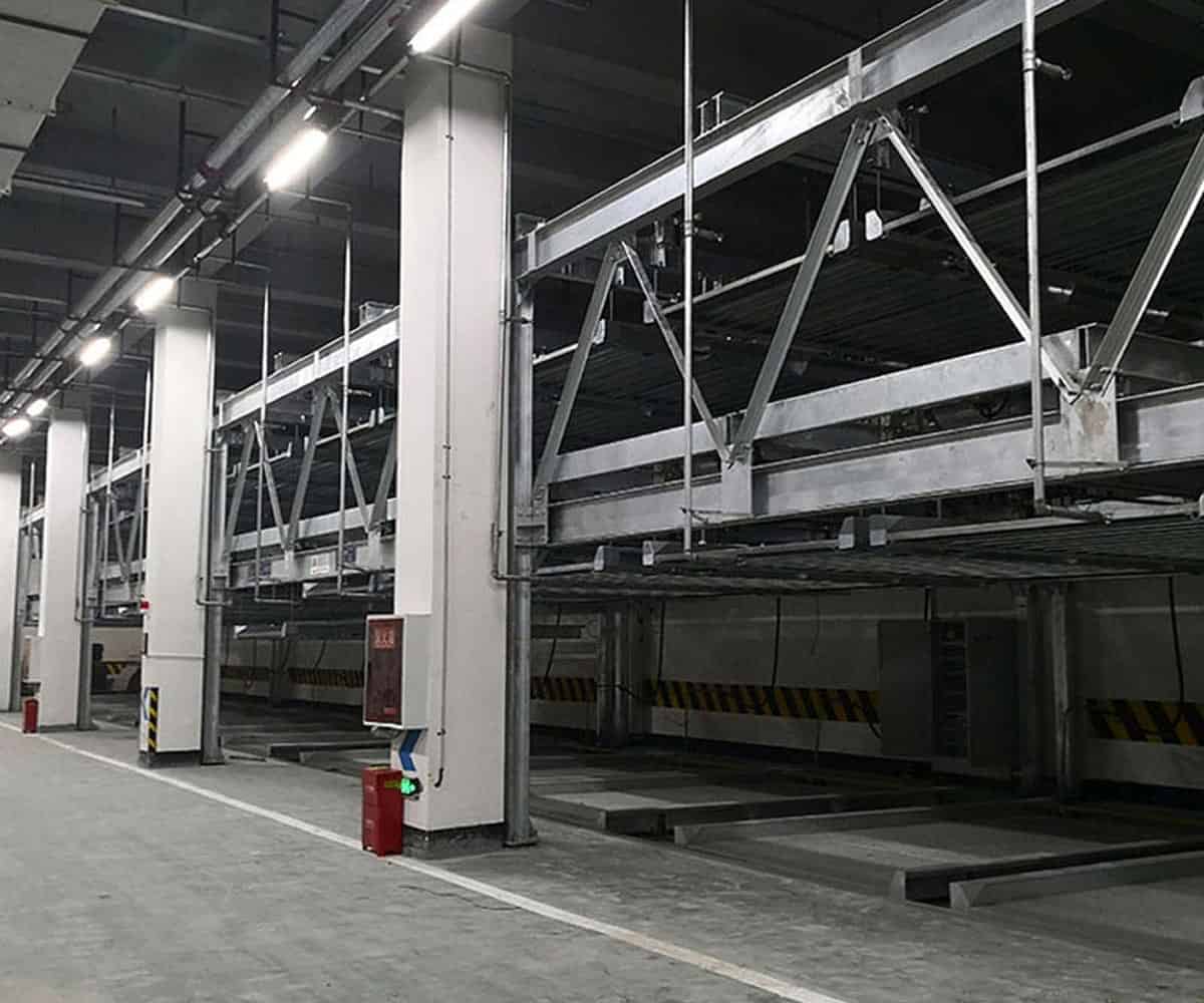 孝南區升降橫移式立體車庫回收