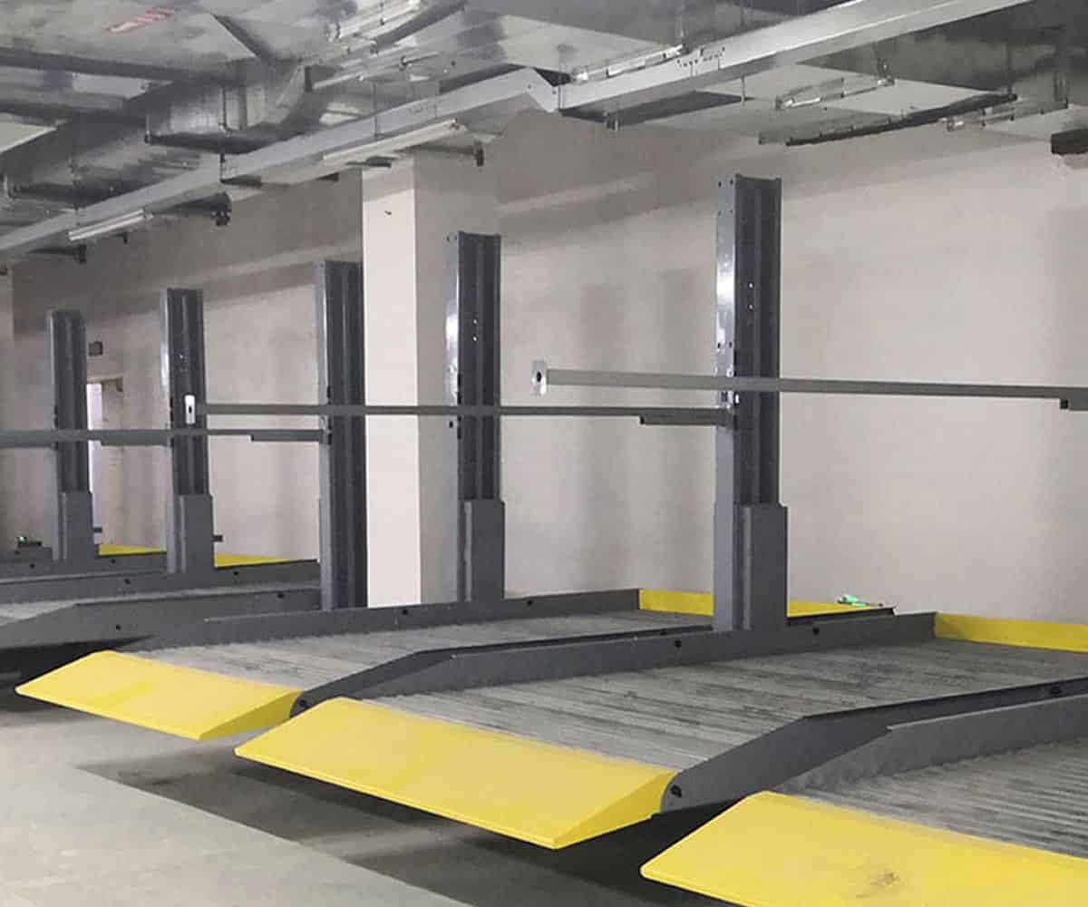 洪江市雙層簡易類立體車庫改造