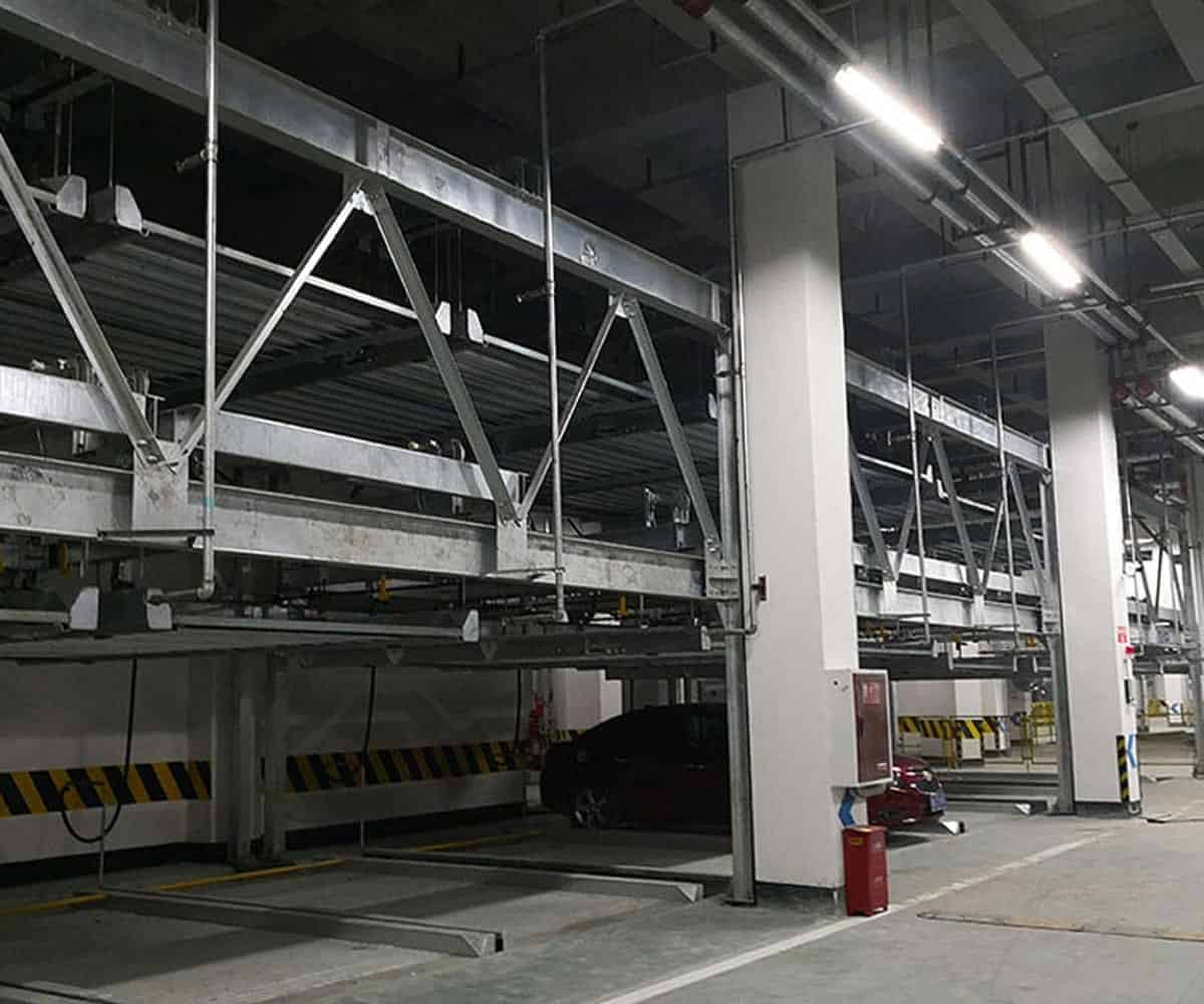 古丈縣雙層升降橫移立體車庫安裝