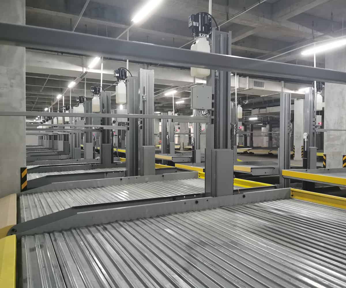 湘潭市二層PSH型機械式立體車庫回收