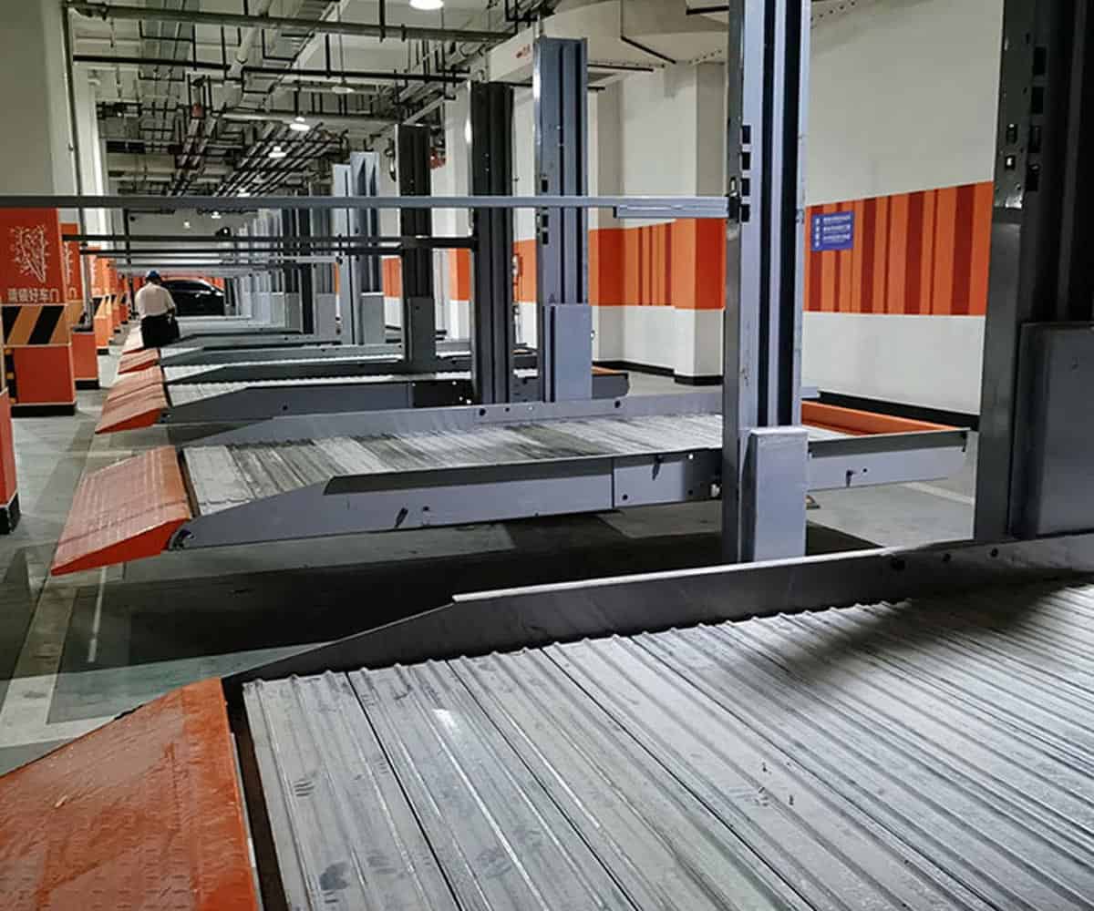 南岳區三層升降橫移立體停車庫過規劃