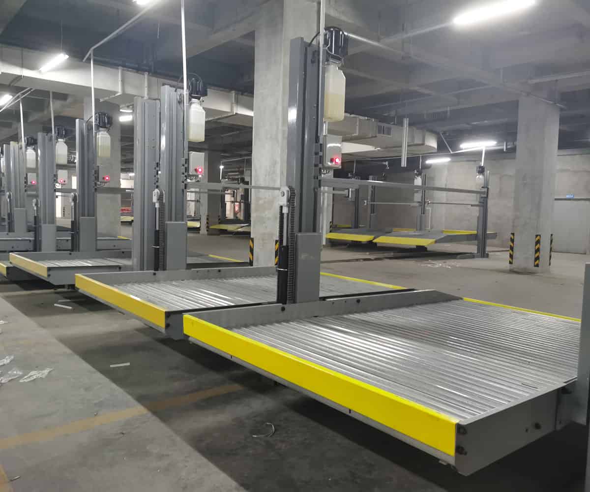 資陽區雙層升降橫移機械車庫長租