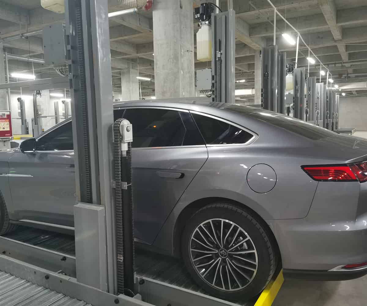 桃源縣雙層升降橫移式機械式立體停車設備租賃