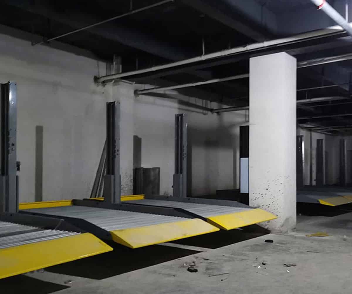 臨武縣雙層升降橫移機械式立體車庫拆除