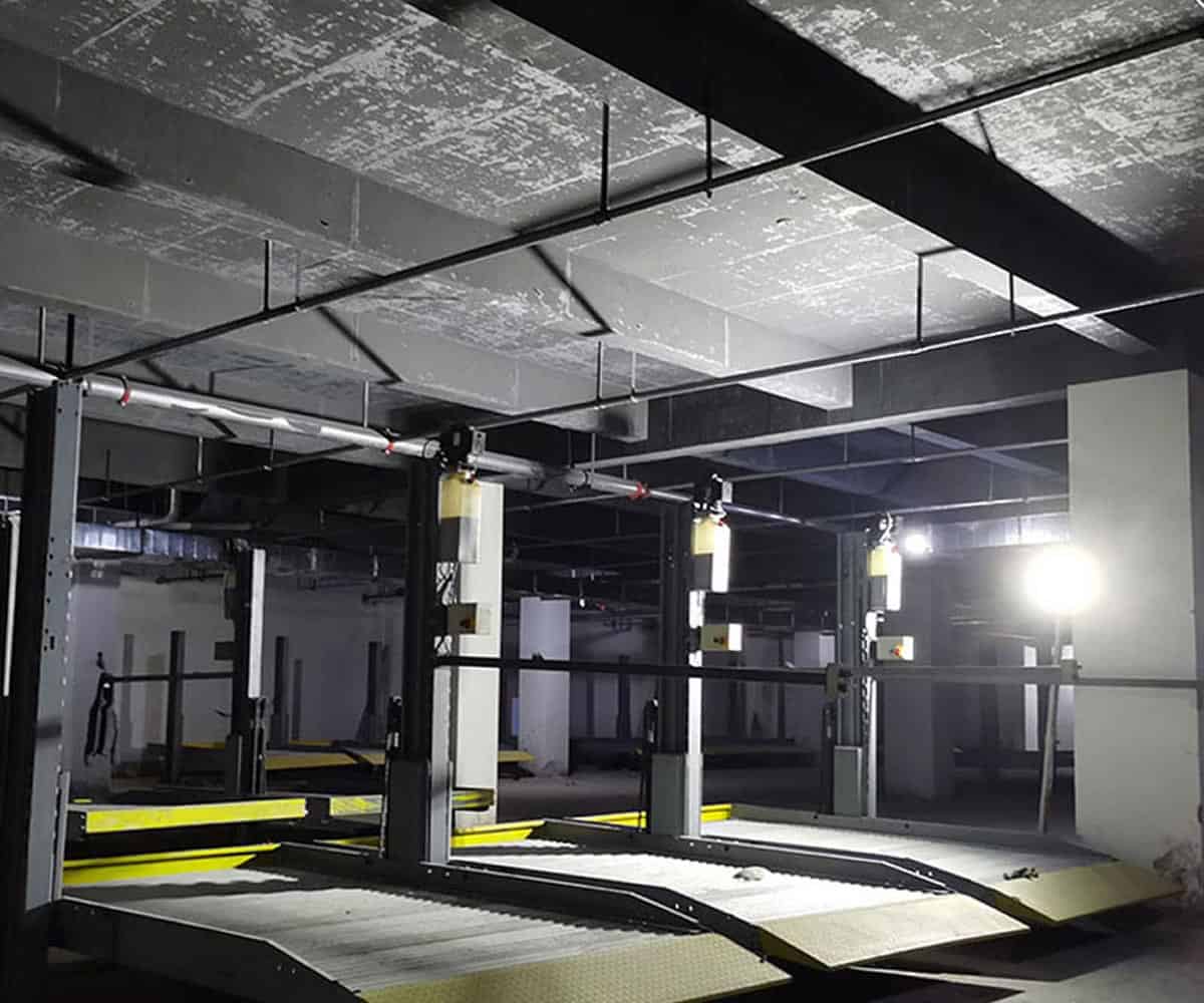 洪江市兩柱簡易式機械停車庫價格