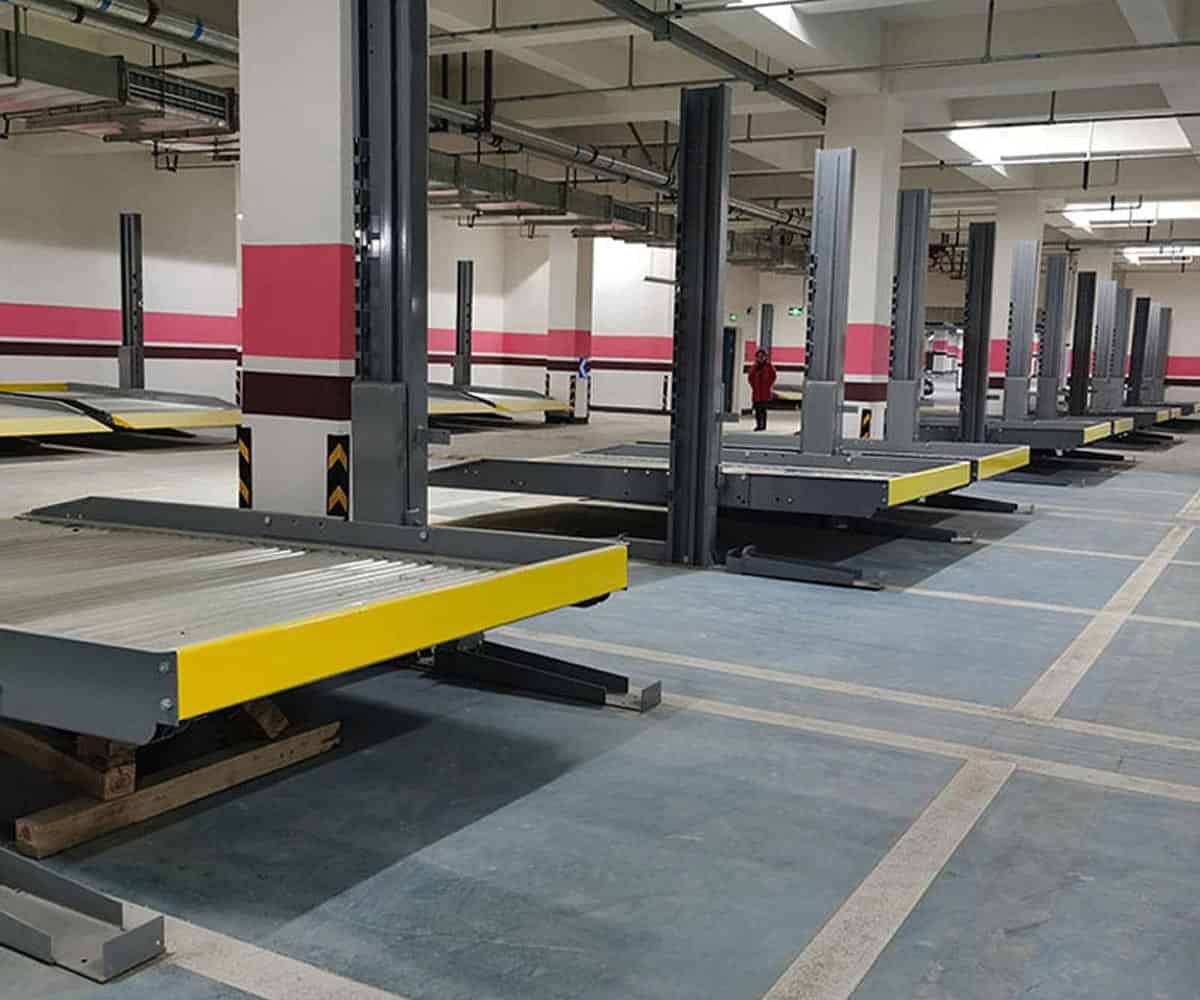 長沙縣雙層簡易類立體停車庫回收