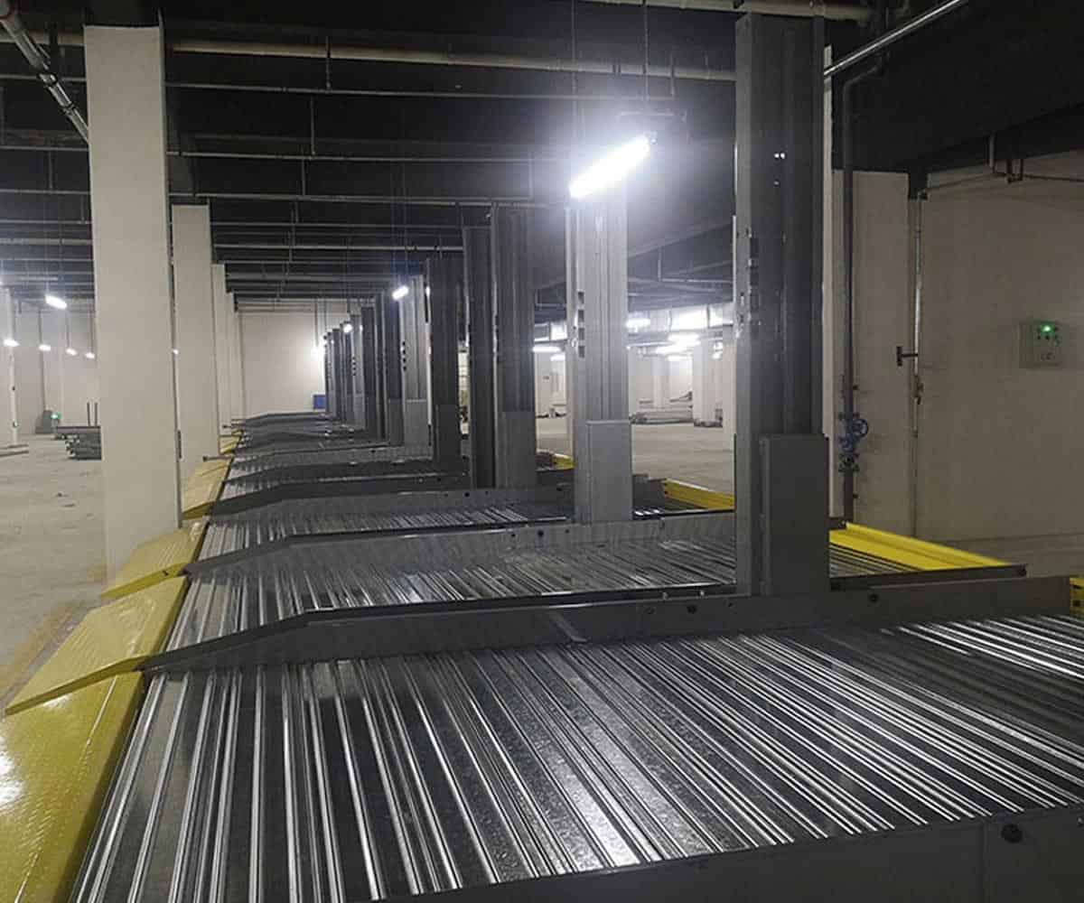 湖南省兩層升降橫移機械式停車庫出租
