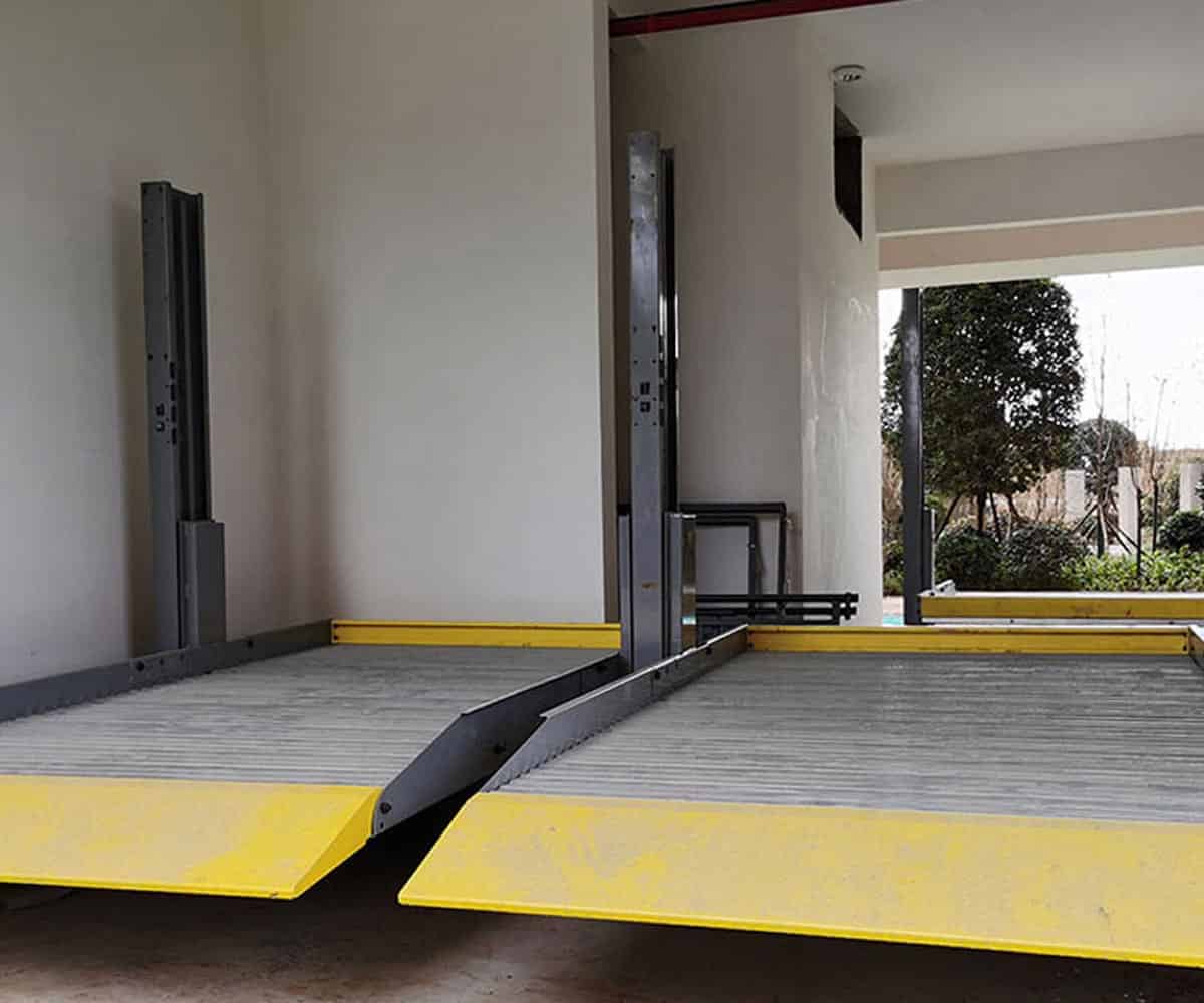 隆回縣二層簡易升降類機械停車庫回收