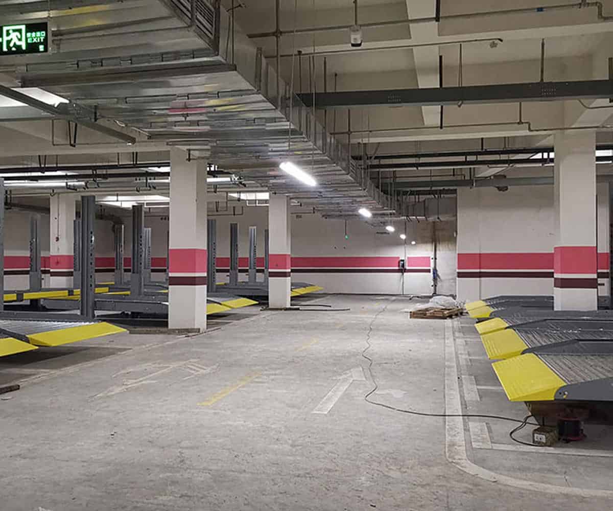 長沙縣2層簡易式立體車庫停車設備維保