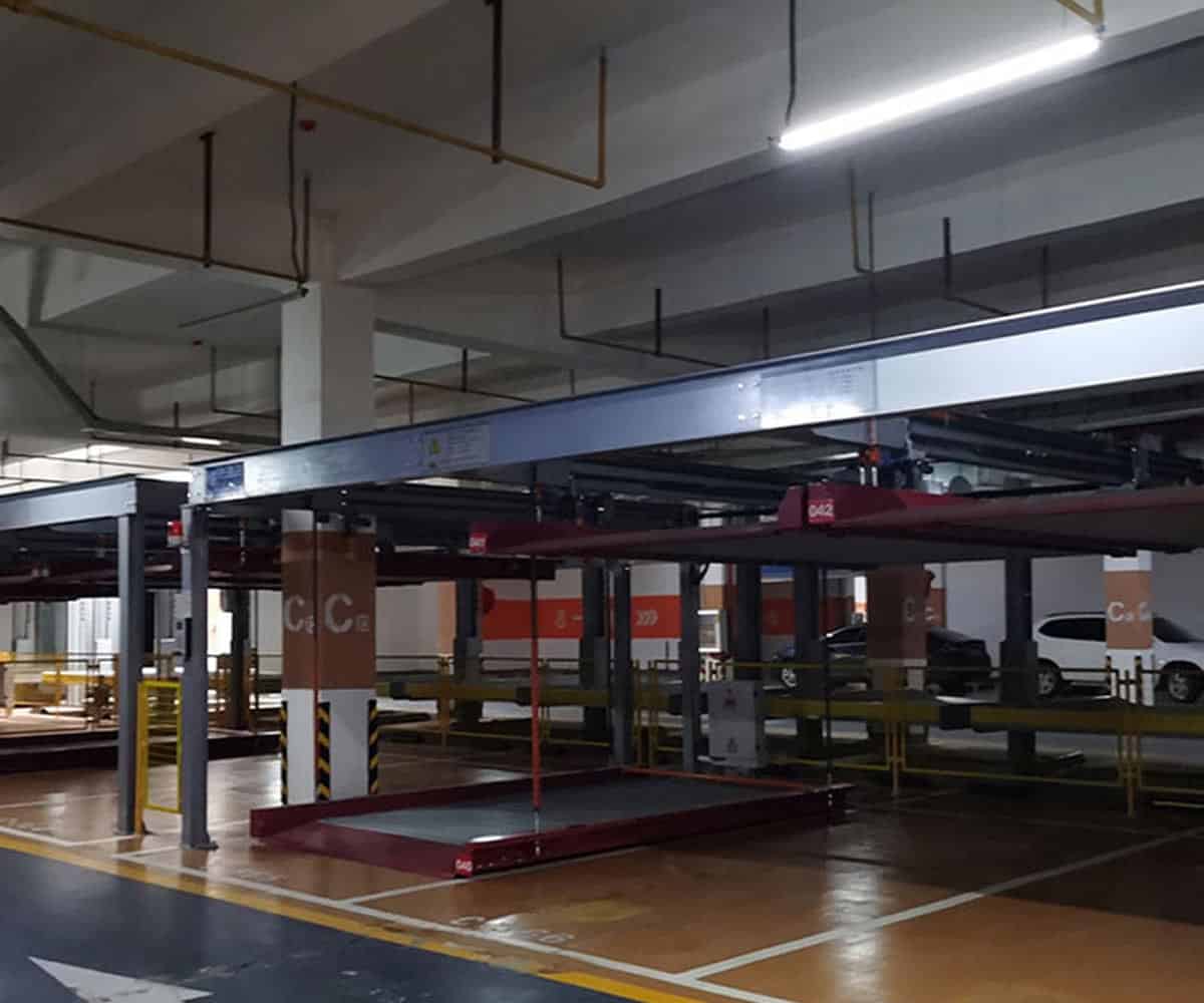 辰溪縣兩層簡易升降類立體停車安裝