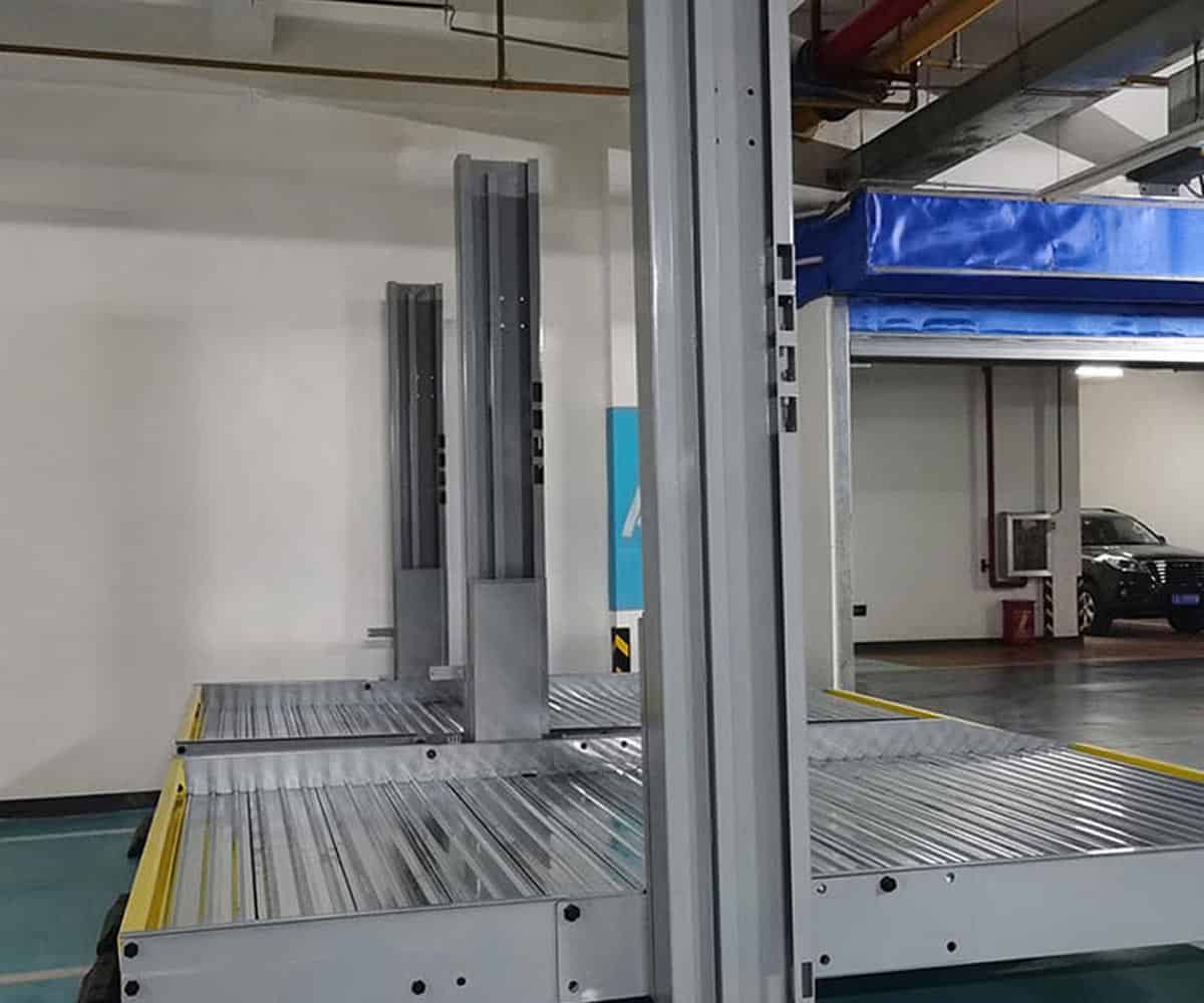 洪江市雙層簡易升降類機械停車場過規劃