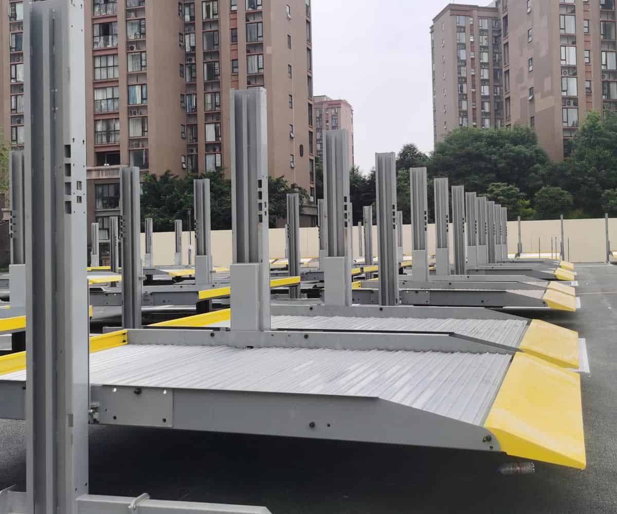 君山區雙層簡易升降停車立體車庫價格