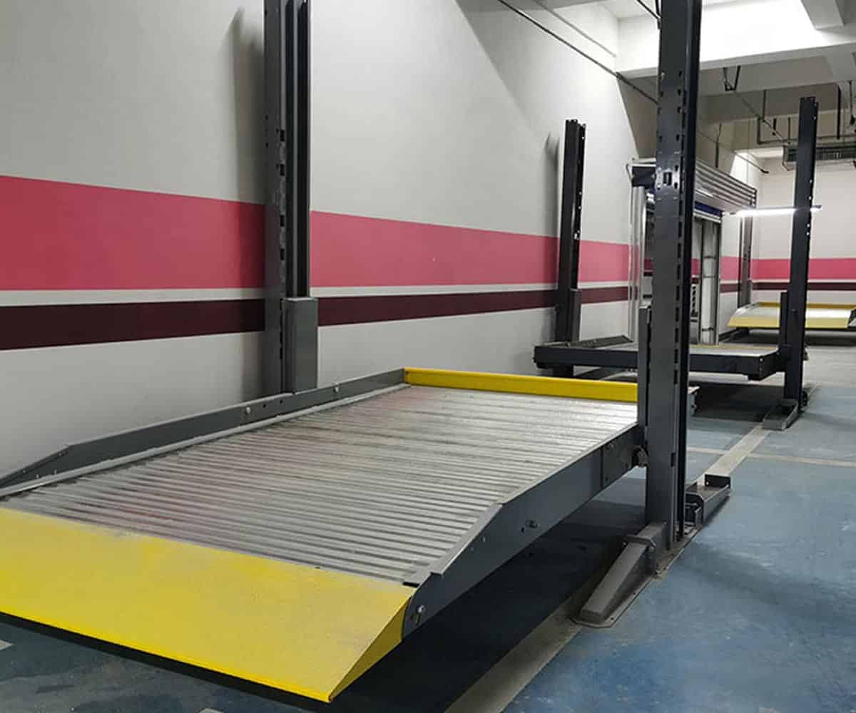 道縣2柱機械式停車設備過規劃