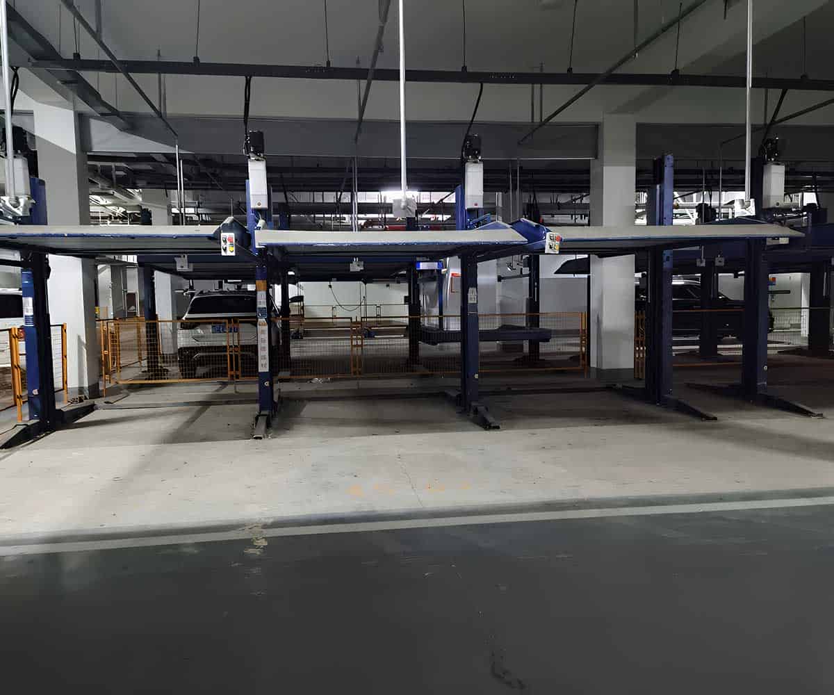 6層升降橫移機械停車位的機械部件磨損分析