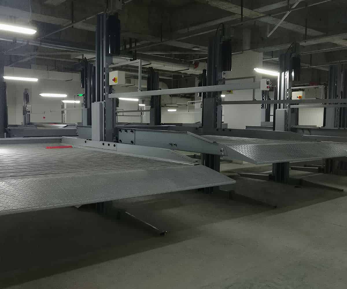 簡易式立體停車庫的安裝流程