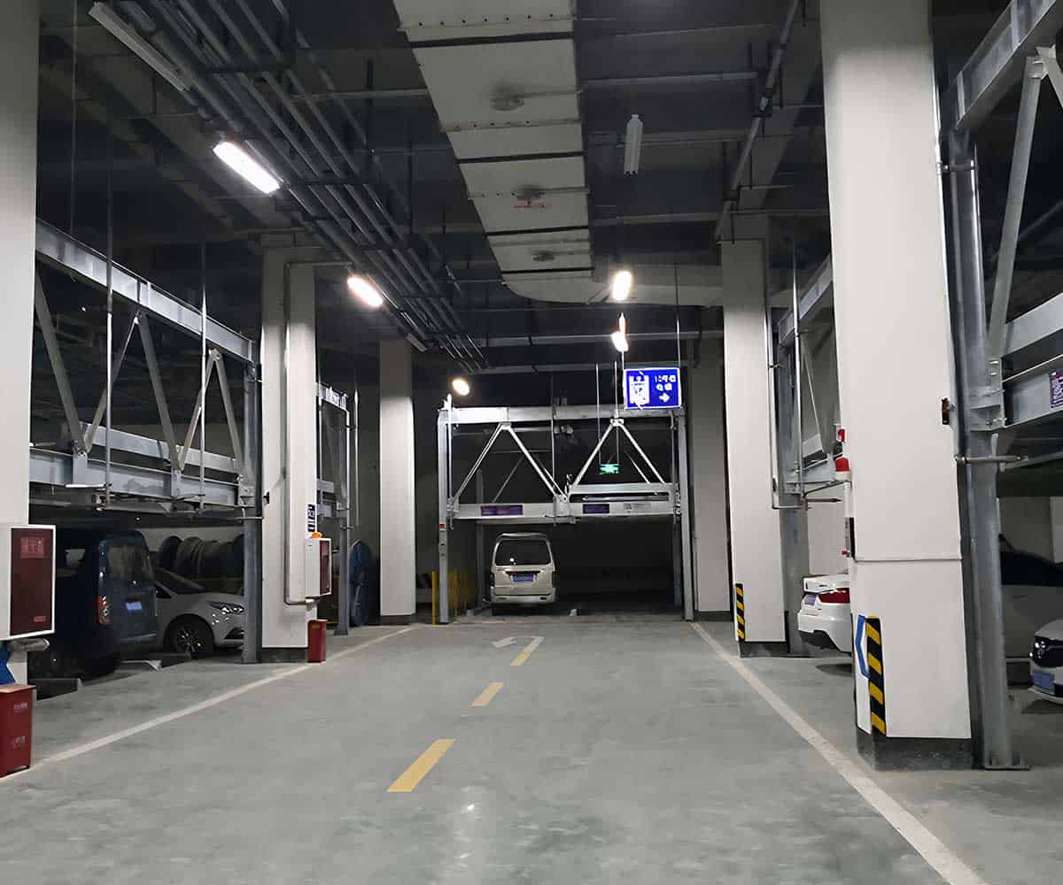 四柱機械式停車位的主要區別