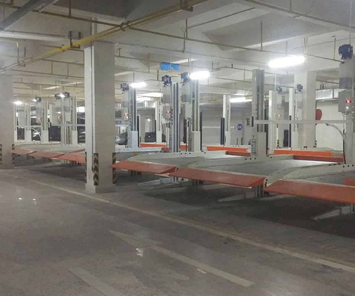 智慧城市下智慧交通-立體車庫