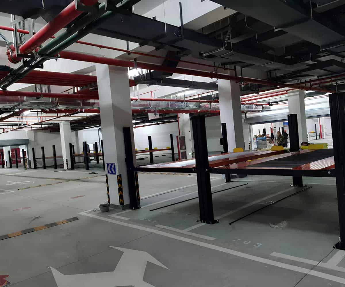 二手升降橫移立體車庫停車設備故障現象與應對方案