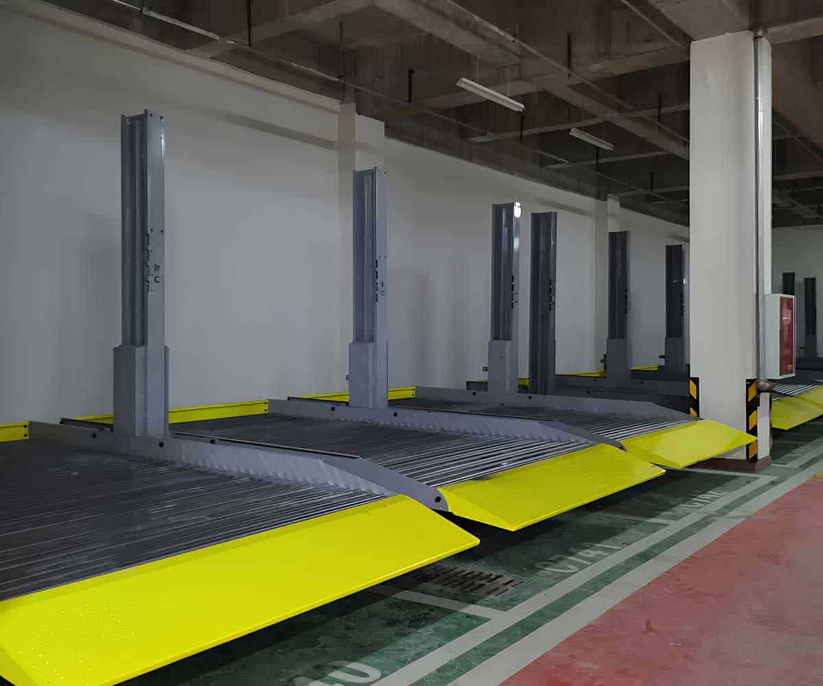 升降式機械停車位的安全裝置檢測