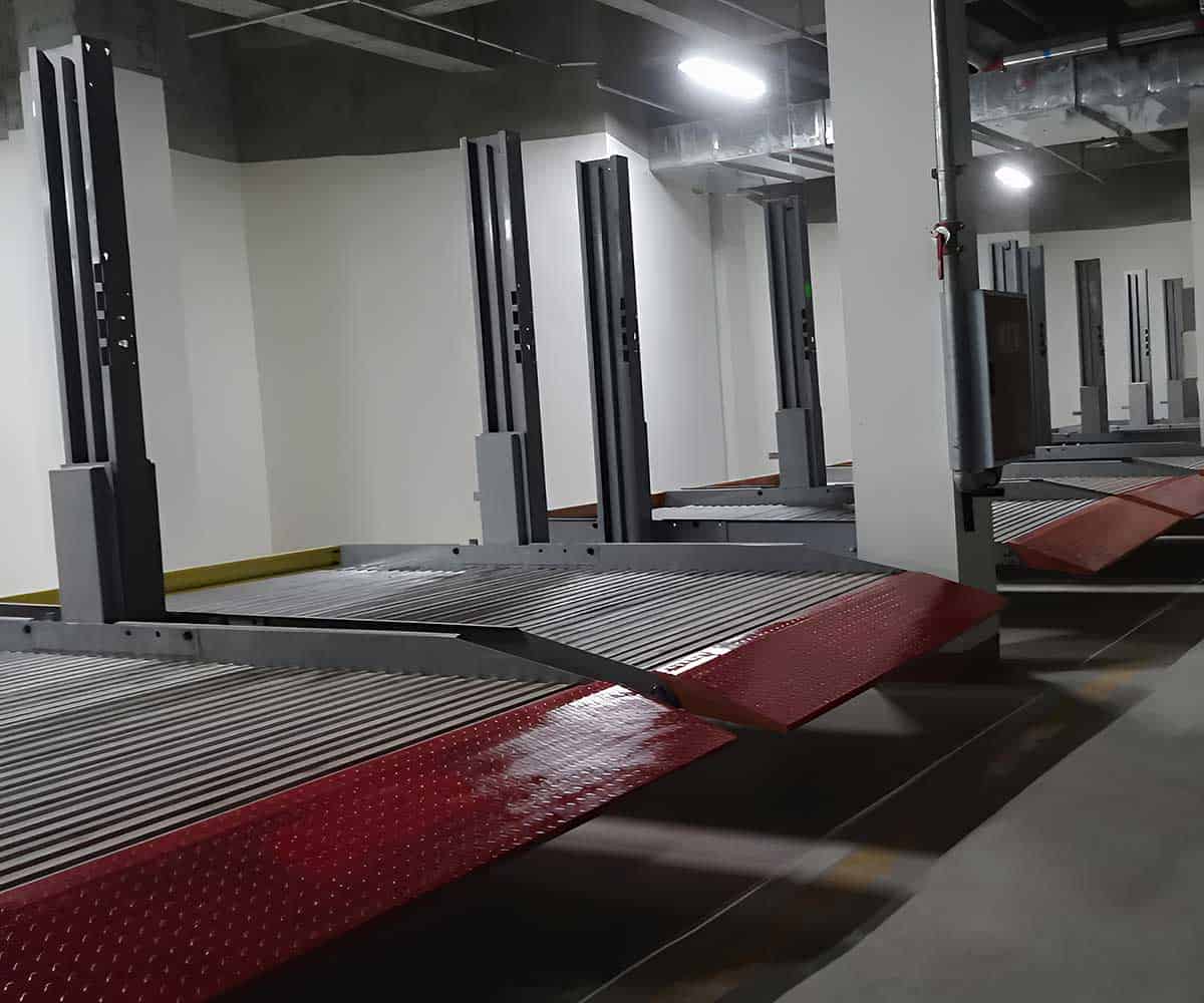 家用立體停車庫劃線標準尺寸解析