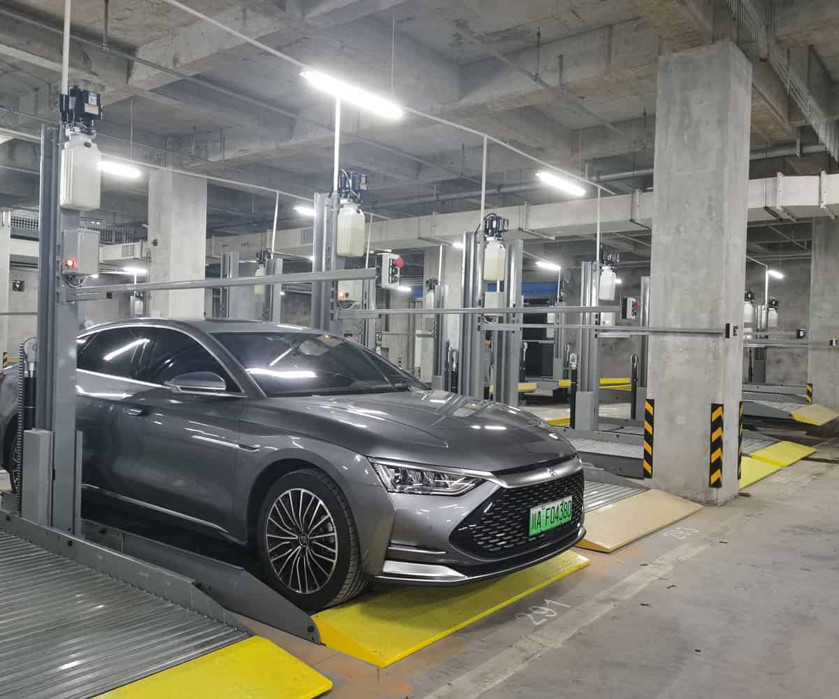 兩柱簡易升降式立體車庫