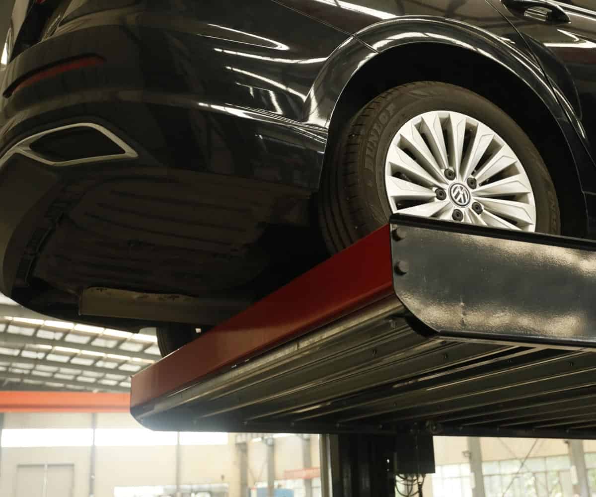 四柱簡易式立體車庫停車設備