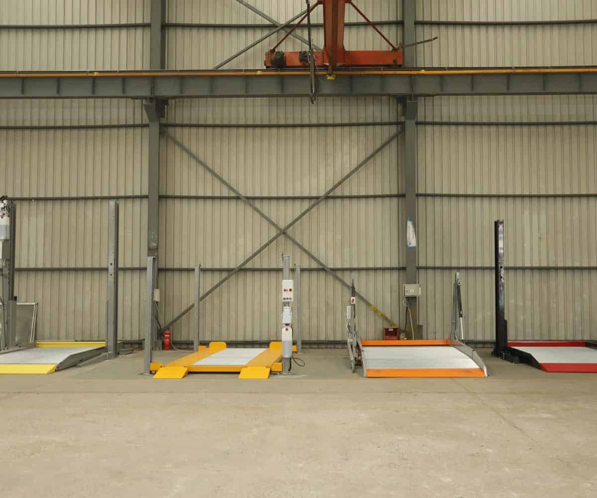 兩柱簡易式停車庫