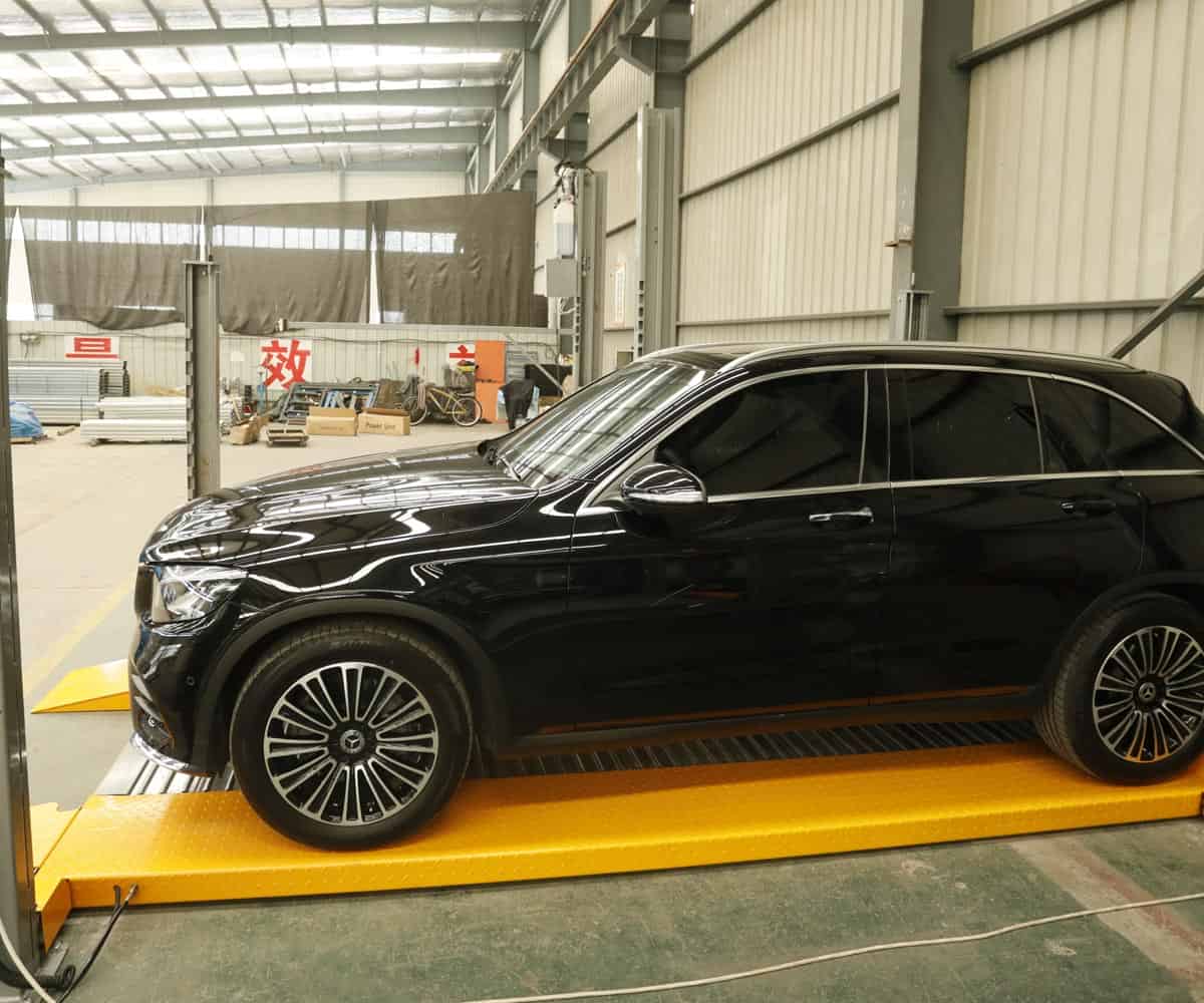 雙層簡易式立體車庫停車設備