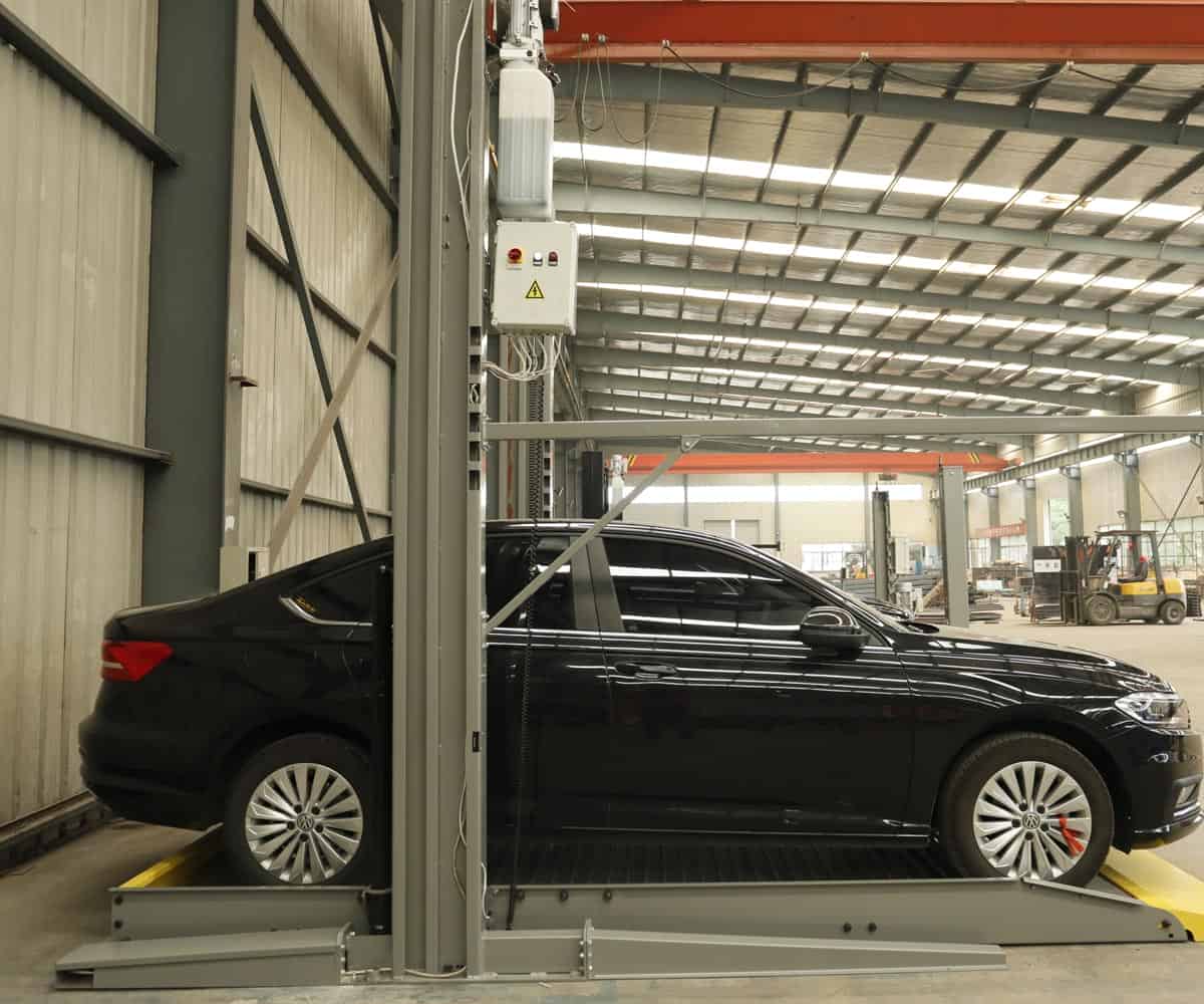 兩層升降式停車位