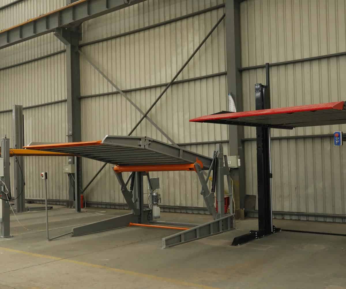 地下室升降式立體車位