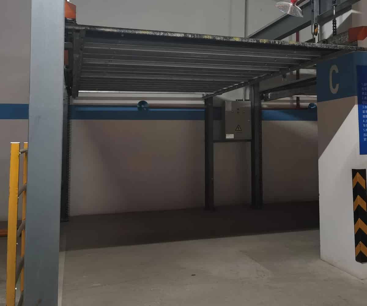 2層簡易升降類機械停車場