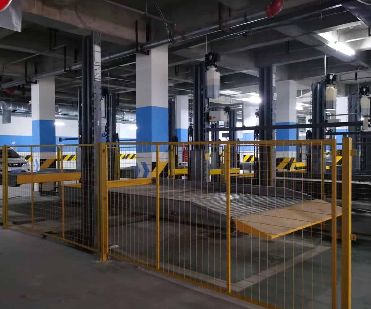 四柱簡易式機械立體車庫