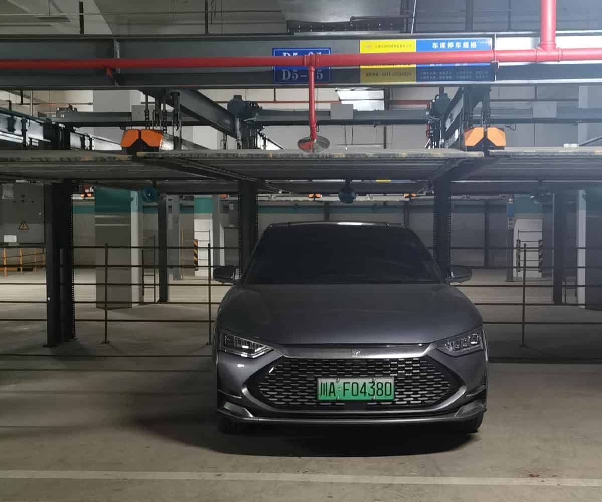 2層簡易類立體車庫停車設備