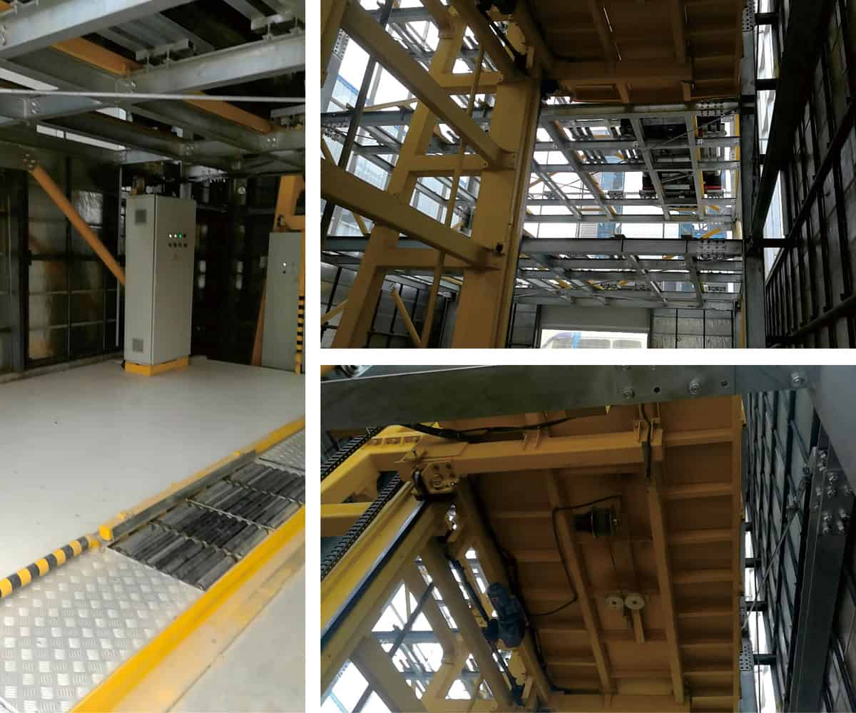 新型平面移動式機械式停車設備