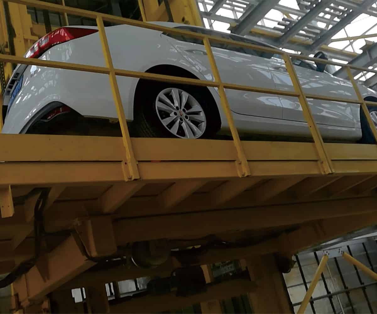 全智能平面移動類機械式停車位