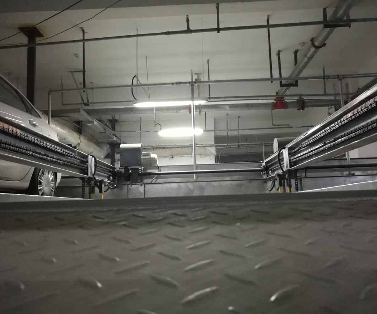 PSH3三層升降橫移機械式停車設備