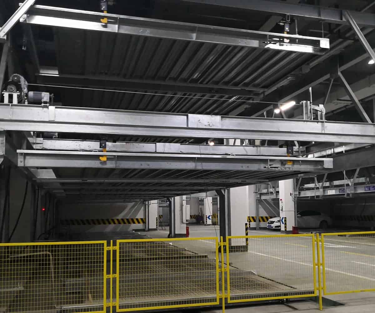 三層升降橫移式立體車庫