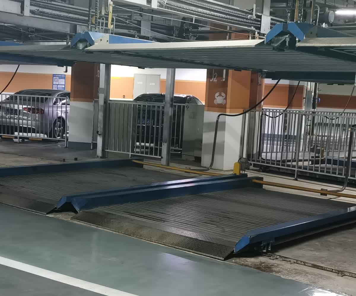 三層升降平移機械停車