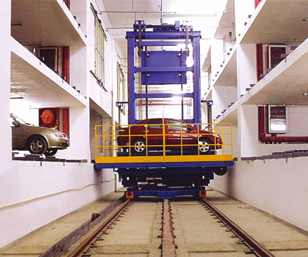 智能巷道堆垛類機械式停車位